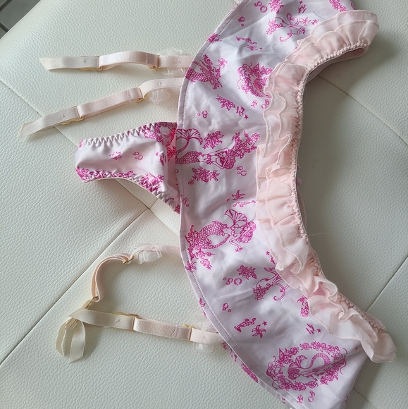 Victoria's Secret Other - NWOT MERMAID PANTIES GARTER BELT Victoria's Secret